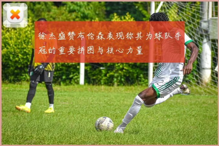 徐杰盛赞布伦森表现称其为球队夺冠的重要拼图与核心力量